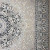 Turkish rug Iranian lux 8024H sky blue color size 80*150