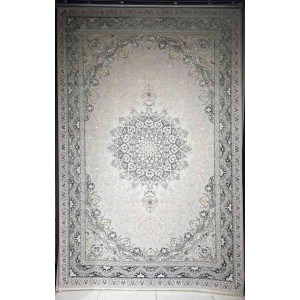 سجاد تركي ايراني لوكس 9054H لون سماوي مقاس 300*500