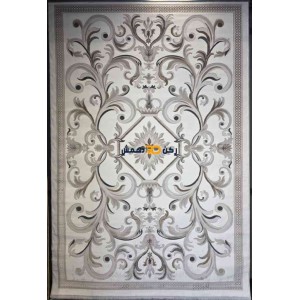 Luxury Turkish rug French pattern 40642A sky cream color size 150*220