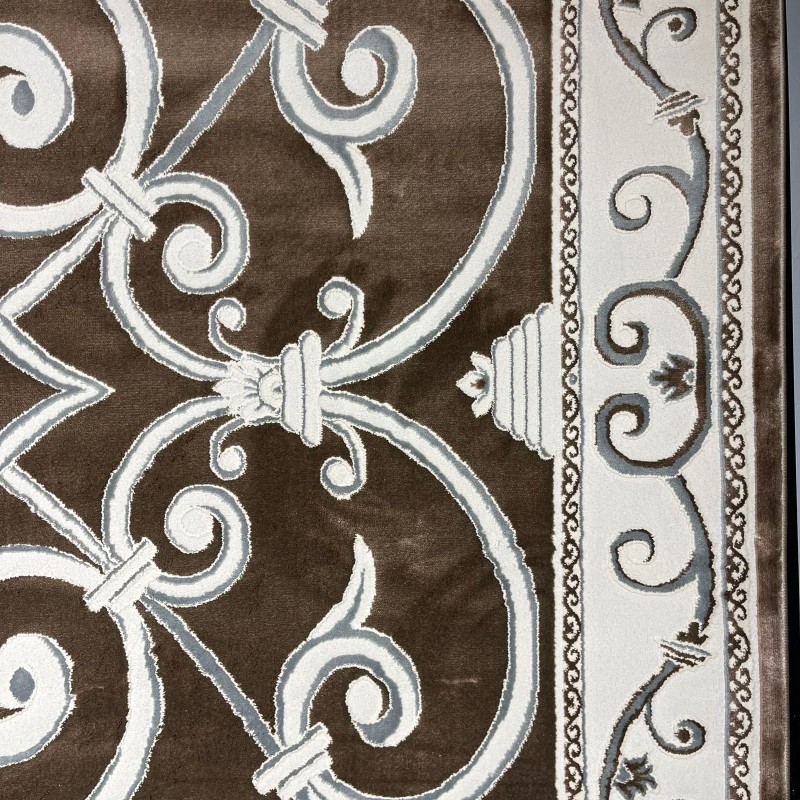 سجاد تركي عنتاب 8487A بني مقاس 50*80