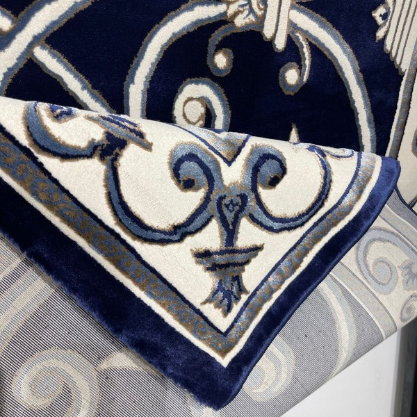 سجاد تركي عنتاب 8487A كحلي مقاس 200*300