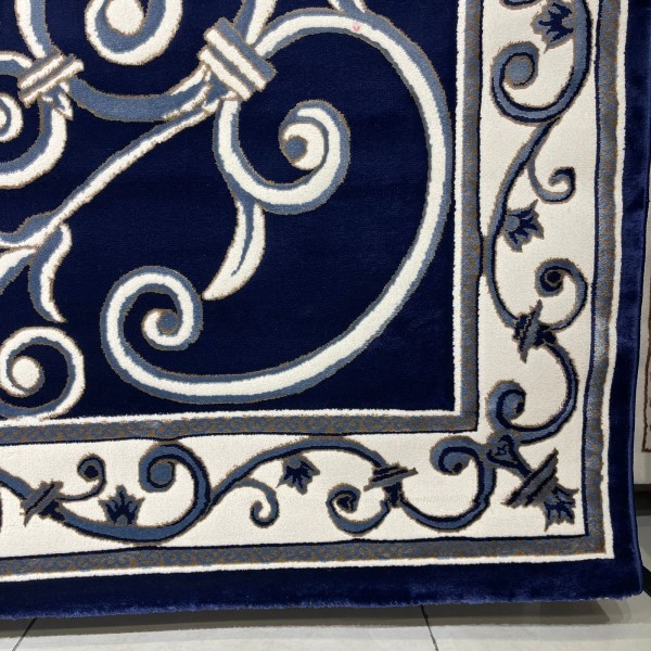سجاد تركي عنتاب 8487A كحلي مقاس 200*300