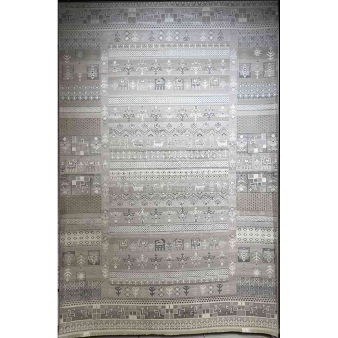سجاد تركي ارموني 8358A رصاصي فاتح مقاس 100*200