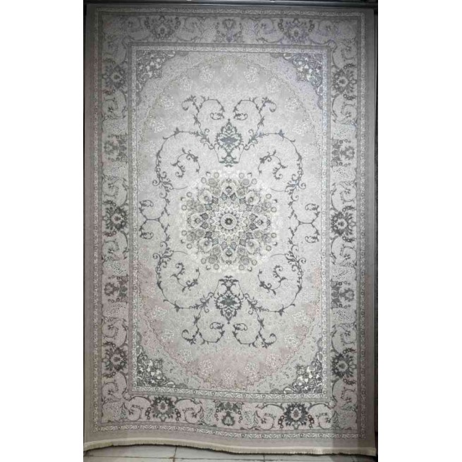 سجاد تركي ارموني 8614K رصاصي فاتح مقاس 100*200
