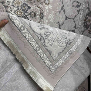 سجاد تركي ارموني 8614K رصاصي فاتح مقاس 50*80