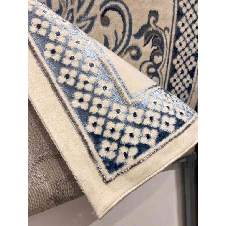 Banko Turkish Rug 0001A blue Color Size 50*80