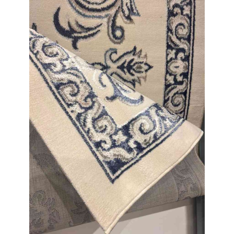 سجاد بانكو تركي 0005A لون سماوي مقاس 150*220