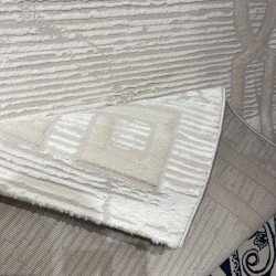 سجاد تركي اطار برواز 9224A بيج مقاس 300*400