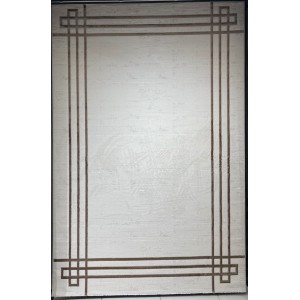 سجاد تركي اطار برواز 9134A بني مقاس 100*300