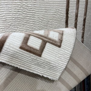 سجاد تركي اطار برواز 9134A بني مقاس 100*300