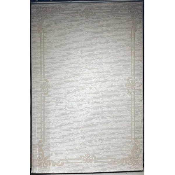 سجاد تركي اطار برواز 9185A بيج مقاس 300*400