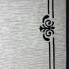 Turkish rug barwaz frame 9185A black size 150*220