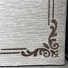 Turkish rug barwaz frame 9185A brown size 150*220