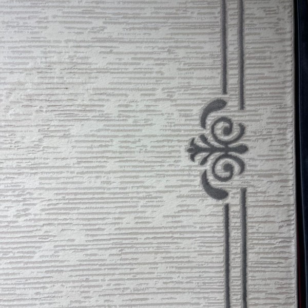 سجاد تركي اطار برواز 9185A رصاصي مقاس 200*300