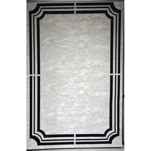 سجاد تركي اطار برواز 9225A اسود مقاس 200*300