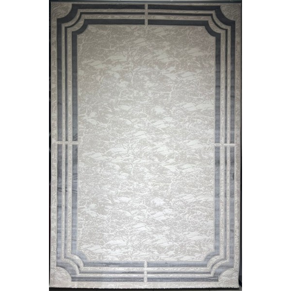 سجاد تركي اطار برواز 9225A رصاصي مقاس 250*350