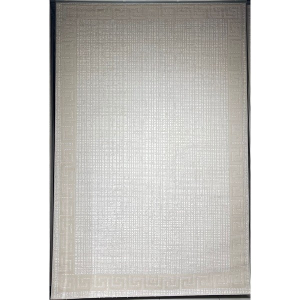Turkish rug barwaz frame 9228A beige size 250*350