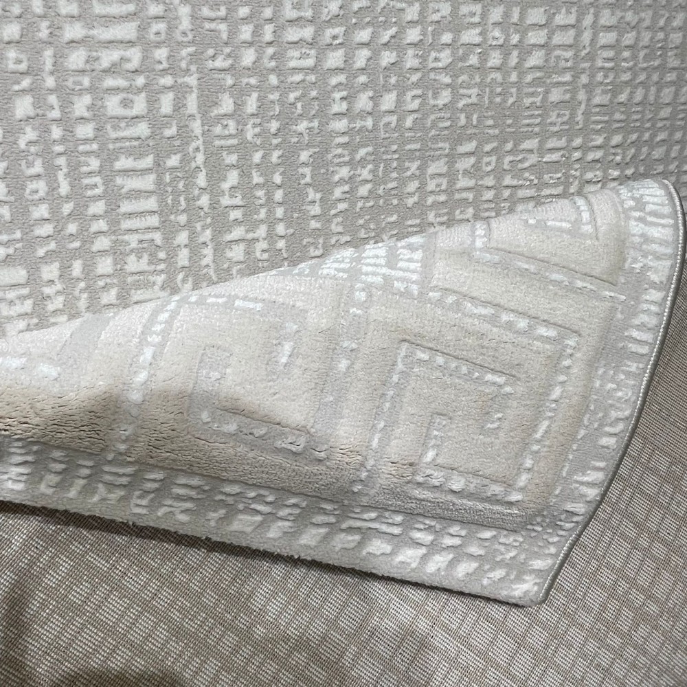 سجاد تركي اطار برواز 9228A بيج مقاس 250*350