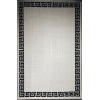 Turkish rug barwaz frame 9228A blcak size 100*300
