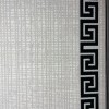 Turkish rug barwaz frame 9228A blcak size 100*300