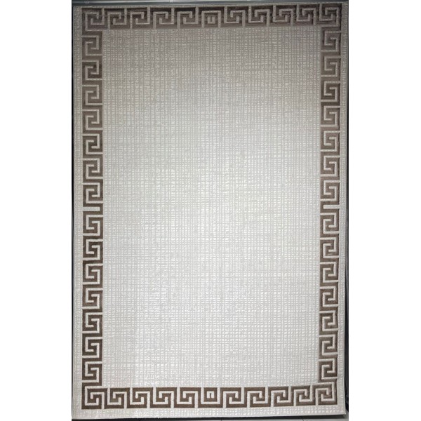 Turkish rug barwaz frame 9228A BROWN size 150*220