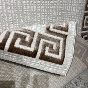 سجاد تركي اطار برواز 9228A بني مقاس 250*350