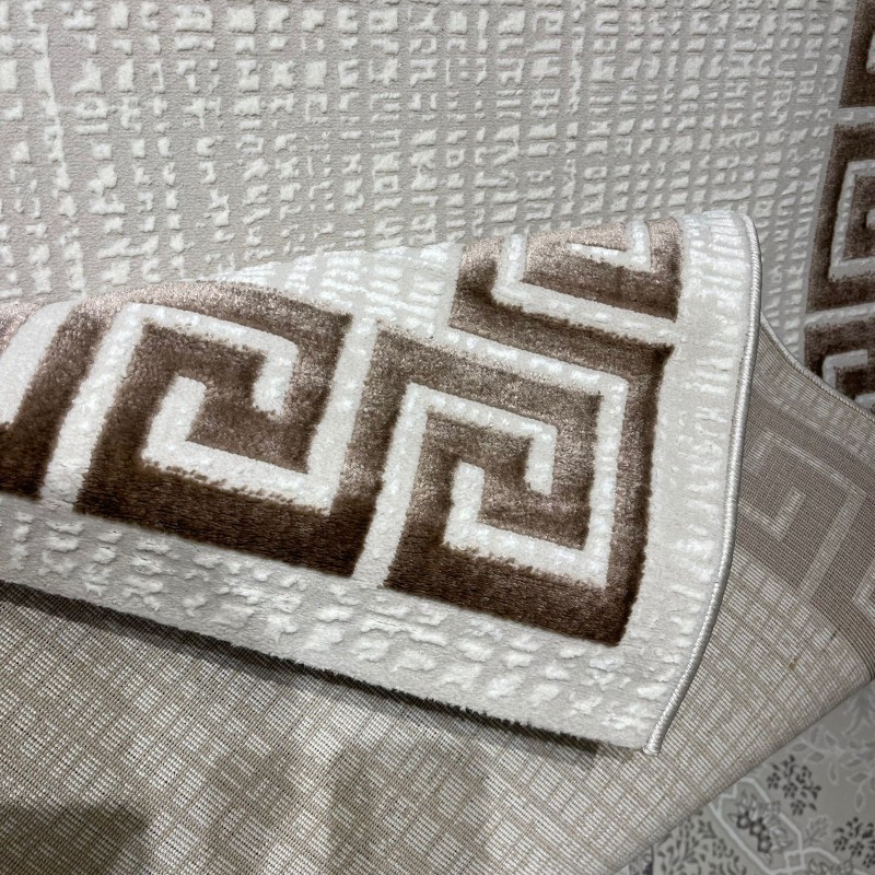 سجاد تركي اطار برواز 9228A بني مقاس 300*400