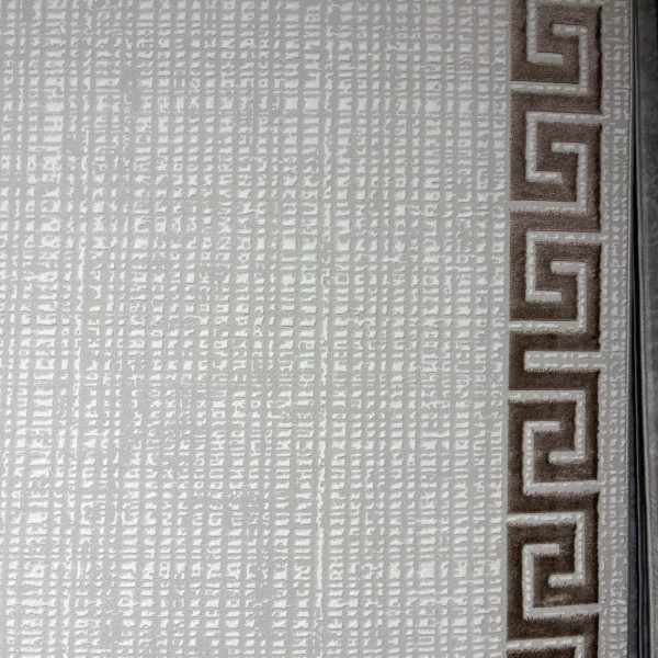 Turkish rug barwaz frame 9228A BROWN size 150*220