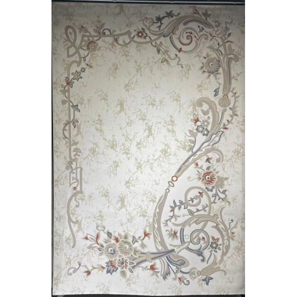 Turkish rug Berna 9572A beige size 50*80