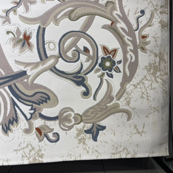 Turkish rug Berna 9572A beige size 50*80
