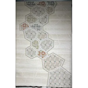 BELLA Turkish Rug 9808A gray Size 300*400