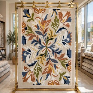 BRILLIANT Turkish Rug Korean 9938A BEIGE CREAM - 100x300 cm Hallway