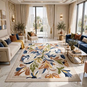 BRILLIANT Turkish Rug Korean 9938A BEIGE CREAM - 100x300 cm Hallway