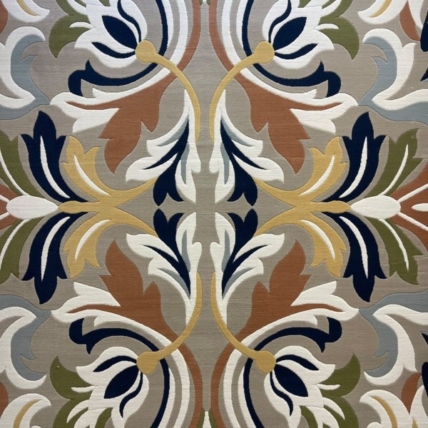 Turkish BRILLIANT Carpet 9986A BROWN CREAM Size 400*500