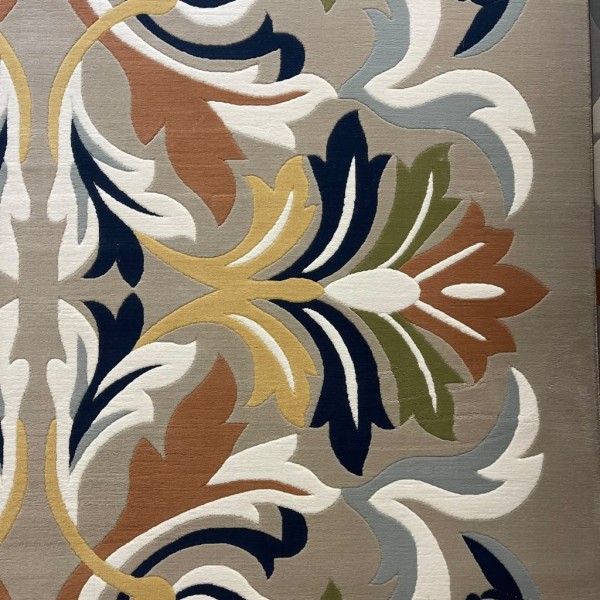 Turkish BRILLIANT Carpet 9986A BROWN CREAM Size 400*500