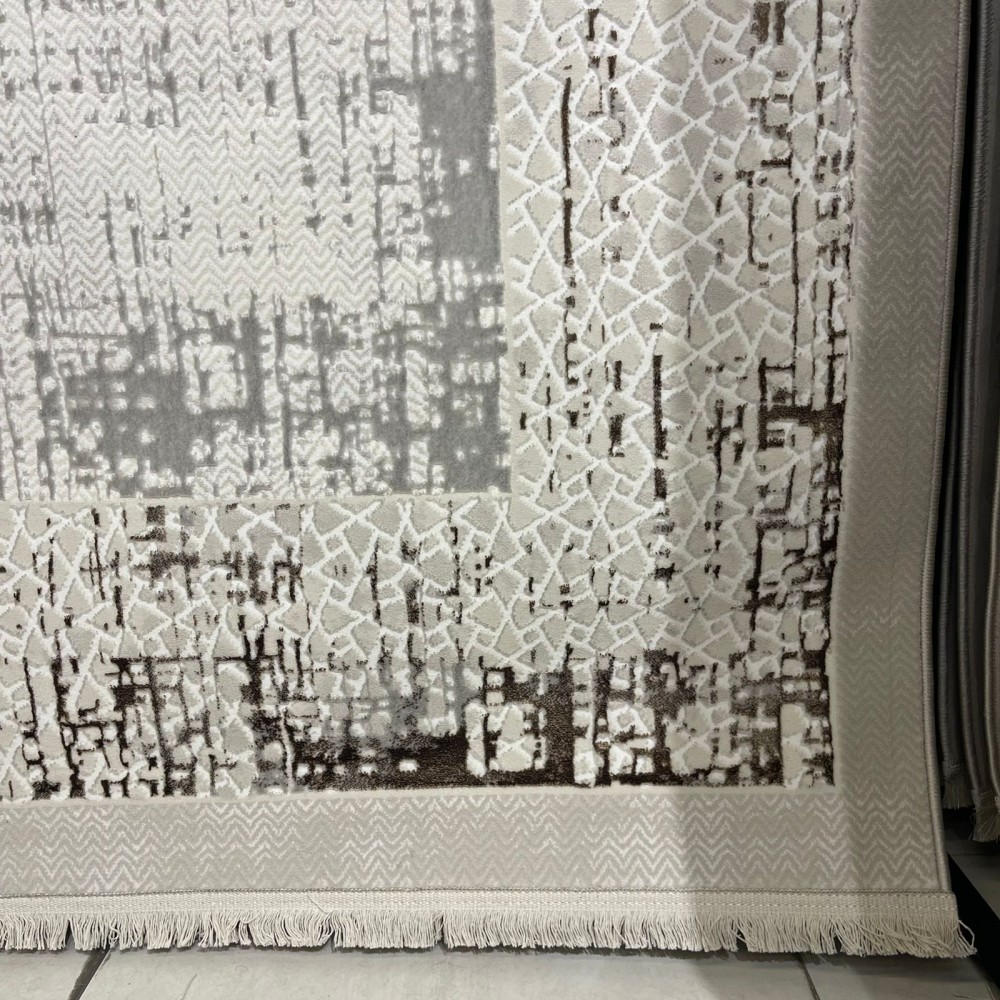 سجاد تركي ديور بلاس 7271H بني مقاس 100*300