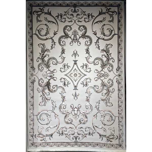 Turkish carpet Elaf 9104A cream poly size 100*200