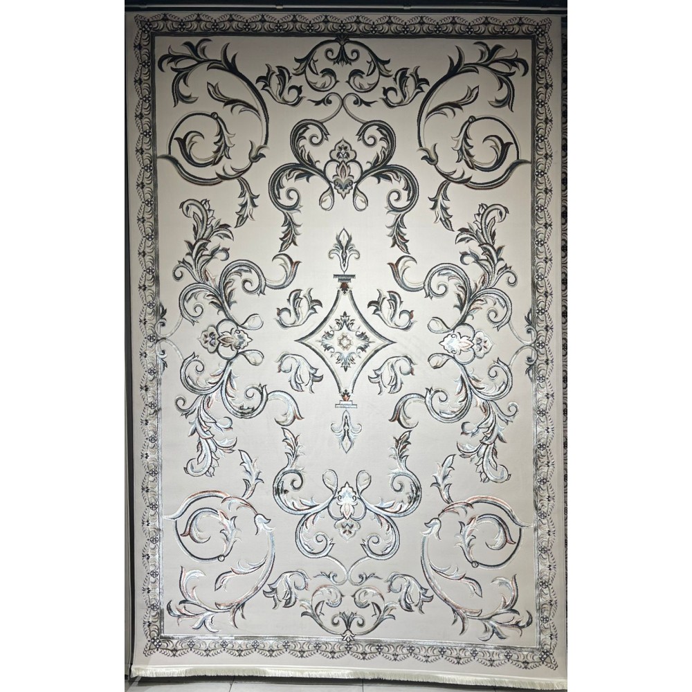 سجاد تركي ايلاف 9104A سماوي غامق مقاس 400*500