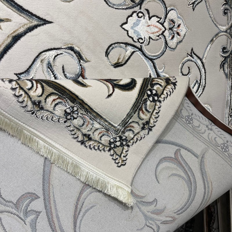 سجاد تركي ايلاف 9104A سماوي غامق مقاس 300*400