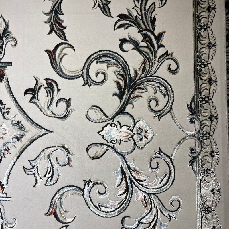 سجاد تركي ايلاف 9104A سماوي غامق مقاس 300*400