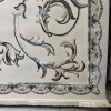 Turkish carpet Elaf 9104A gray size 50*80