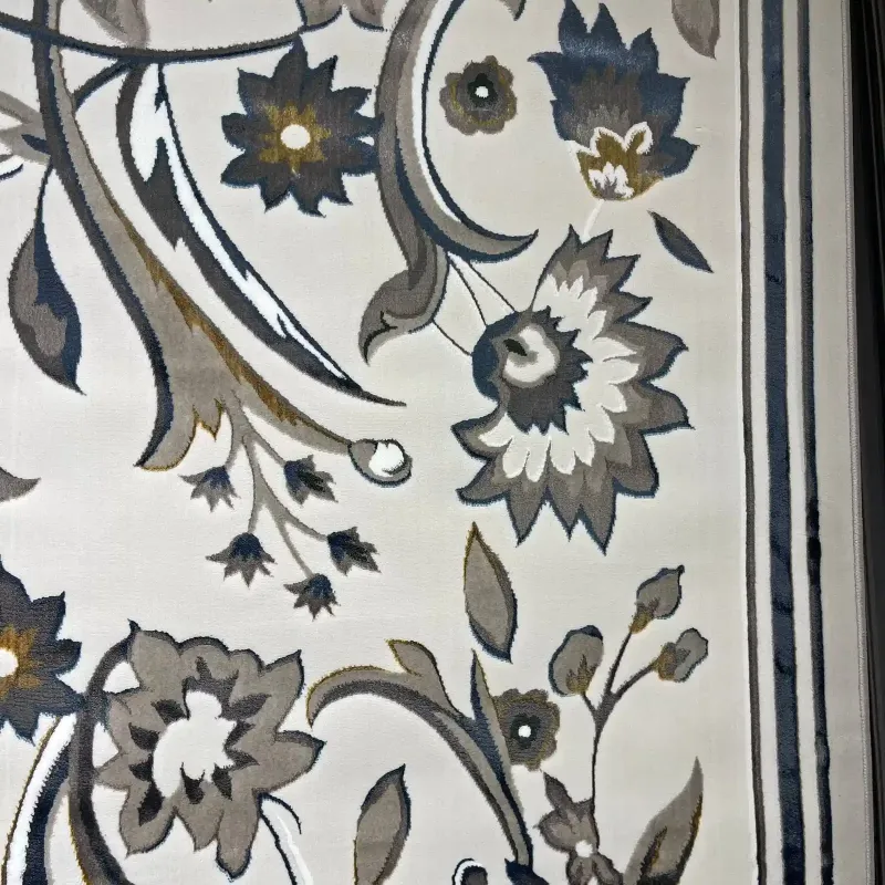 سجاد تركي هيلتون 9804A سماوي مقاس 50*80