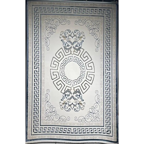 سجاد تركي هيلتون 9668A بيج مقاس  100*200