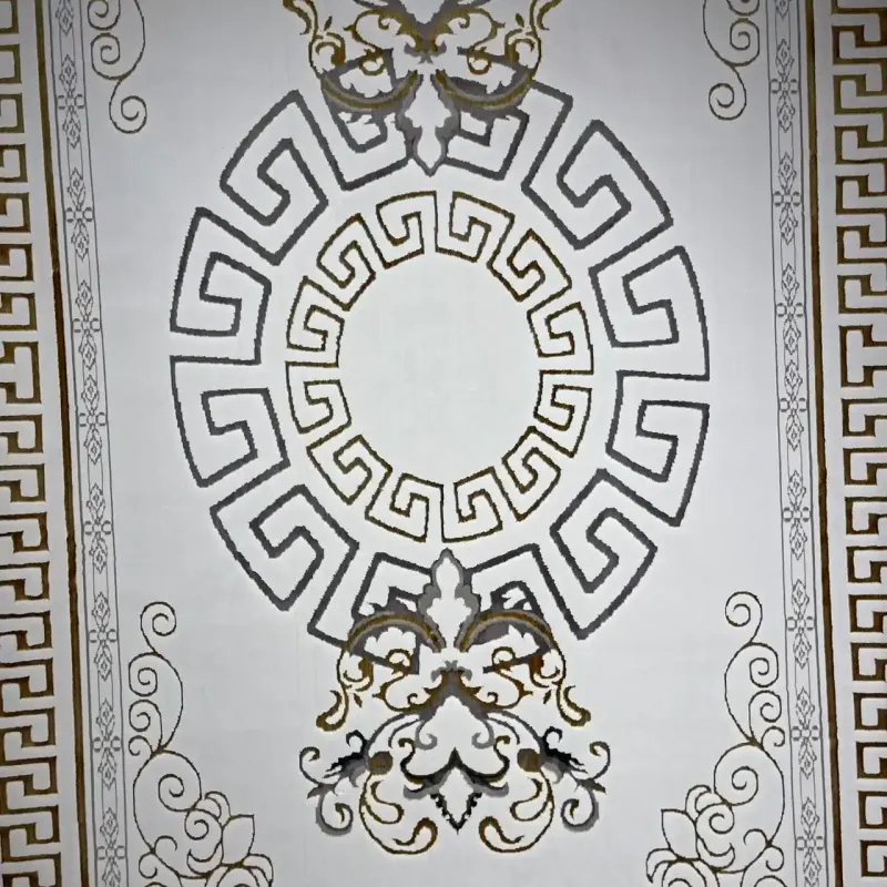 سجاد تركي هيلتون 9668A ذهبي مقاس 50*80