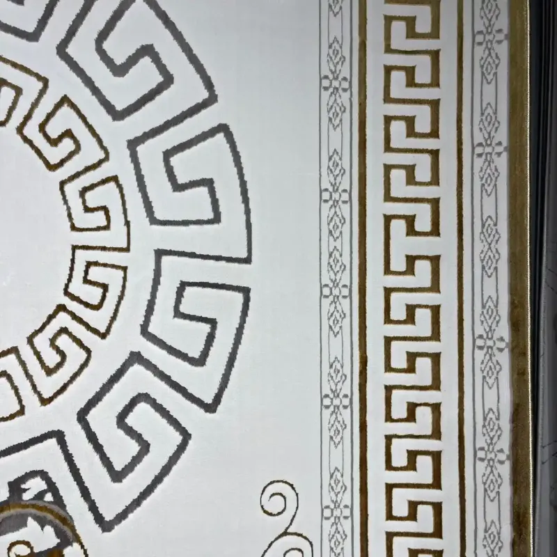 سجاد تركي هيلتون 9668A ذهبي مقاس 50*80