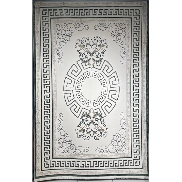 Hilton Turkish Rug 9668A green Size 400*500