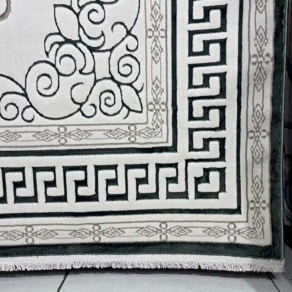 Hilton Turkish Rug 9668A green Size 400*500