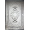سجاد تركي هيلتون 9668A رصاصي مقاس  100*200
