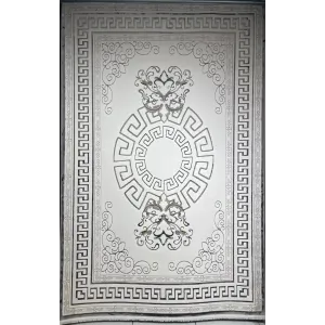 سجاد تركي هيلتون 9668A رصاصي مقاس 80*150