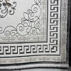 سجاد تركي هيلتون 9668A رصاصي مقاس  100*200